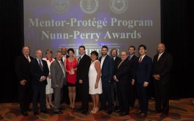 NEDC accepts Nunn-Perry Award from Raytheon Company