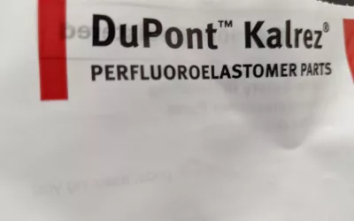 Kalrez Perfluoroelastomer | Custom Die-Cut Parts